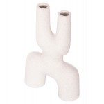 ΕΠΙΤΡΑΠΕΖΙΟ ΚΕΡΑΜΙΚΟ ΔΙΑΚΟΣΜΗΤΙΚΟ MANI HM4642.01 ΥΠΟΛΕΥΚΟ ΚΡΥΣΤΑΛΛΙΚΟ 15,5x6x23,5Υεκ