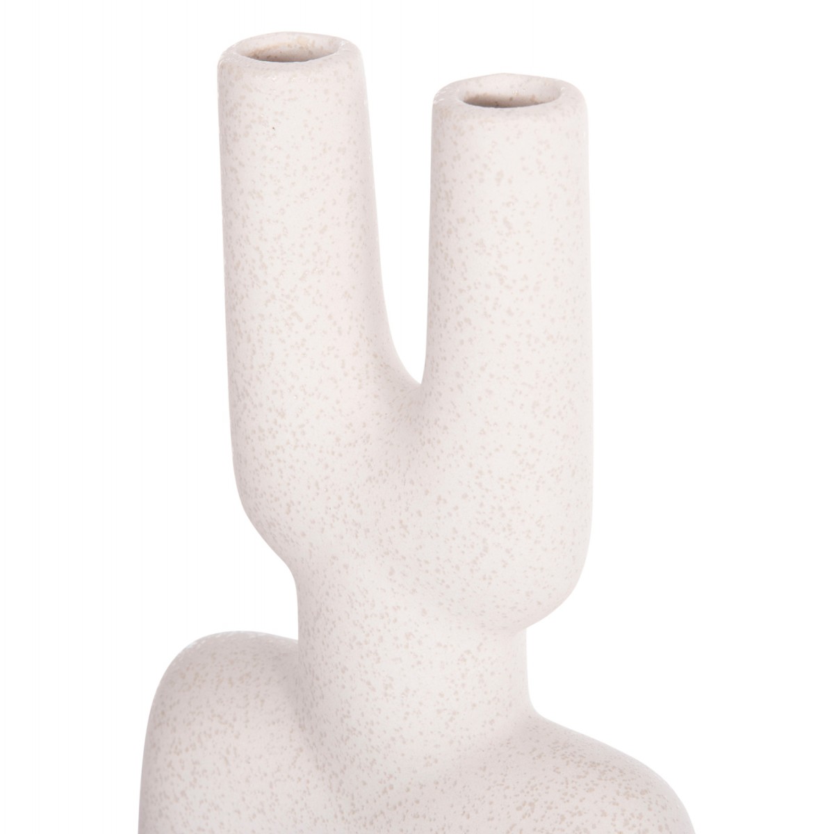 ΕΠΙΤΡΑΠΕΖΙΟ ΚΕΡΑΜΙΚΟ ΔΙΑΚΟΣΜΗΤΙΚΟ MANI HM4642.01 ΥΠΟΛΕΥΚΟ ΚΡΥΣΤΑΛΛΙΚΟ 15,5x6x23,5Υεκ