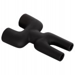 ΕΠΙΤΡΑΠΕΖΙΟ ΚΕΡΑΜΙΚΟ ΔΙΑΚΟΣΜΗΤΙΚΟ MANI HM4642.02 ΜΑΥΡΟ ΜΑΤ 15,5x6x23,5Υεκ