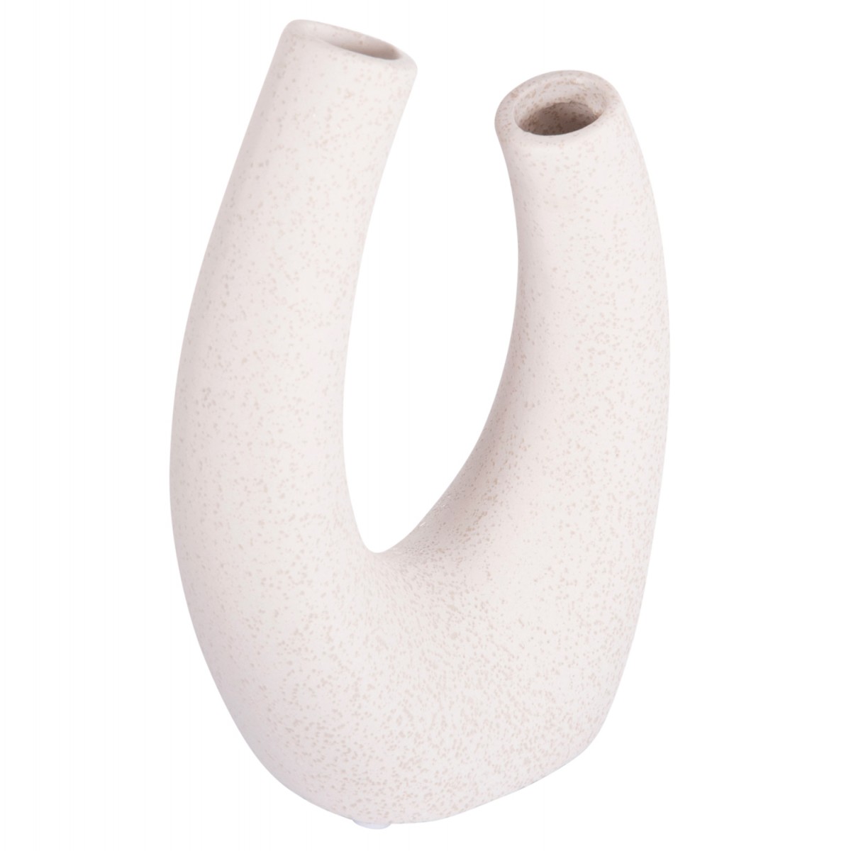 ΕΠΙΤΡΑΠΕΖΙΟ ΚΕΡΑΜΙΚΟ ΔΙΑΚΟΣΜΗΤΙΚΟ ELLIPTO HM4643.01 ΥΠΟΛΕΥΚΟ ΚΡΥΣΤΑΛΛΙΚΟ 15x7x21,5Υεκ