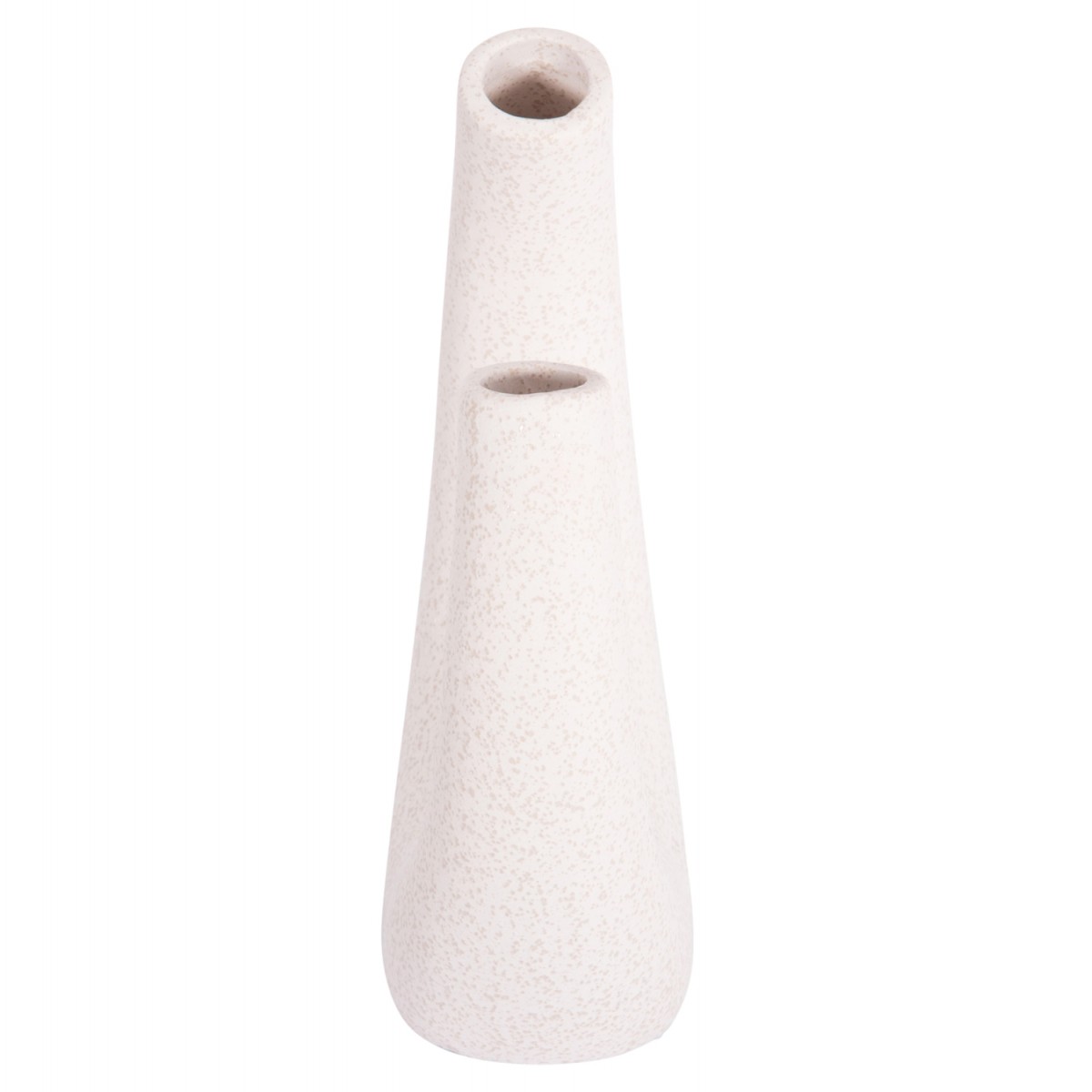 ΕΠΙΤΡΑΠΕΖΙΟ ΚΕΡΑΜΙΚΟ ΔΙΑΚΟΣΜΗΤΙΚΟ ELLIPTO HM4643.01 ΥΠΟΛΕΥΚΟ ΚΡΥΣΤΑΛΛΙΚΟ 15x7x21,5Υεκ