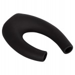 ΕΠΙΤΡΑΠΕΖΙΟ ΚΕΡΑΜΙΚΟ ΔΙΑΚΟΣΜΗΤΙΚΟ ELLIPTO HM4643.02 ΜΑΥΡΟ ΜΑΤ 15x7x21,5Υεκ