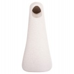 ΕΠΙΤΡΑΠΕΖΙΟ ΚΕΡΑΜΙΚΟ ΔΙΑΚΟΣΜΗΤΙΚΟ ELLIPTO HM4644.01 ΥΠΟΛΕΥΚΟ ΚΡΥΣΤΑΛΛΙΚΟ 16,5x9x20Υεκ