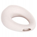 ΕΠΙΤΡΑΠΕΖΙΟ ΚΕΡΑΜΙΚΟ ΔΙΑΚΟΣΜΗΤΙΚΟ ELLIPTO HM4644.01 ΥΠΟΛΕΥΚΟ ΚΡΥΣΤΑΛΛΙΚΟ 16,5x9x20Υεκ