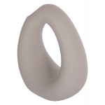 ΕΠΙΤΡΑΠΕΖΙΟ ΚΕΡΑΜΙΚΟ ΔΙΑΚΟΣΜΗΤΙΚΟ ELLIPTO HM4644.03 ΓΚΡΙ ΜΑΤ 16,5x9x20Υεκ