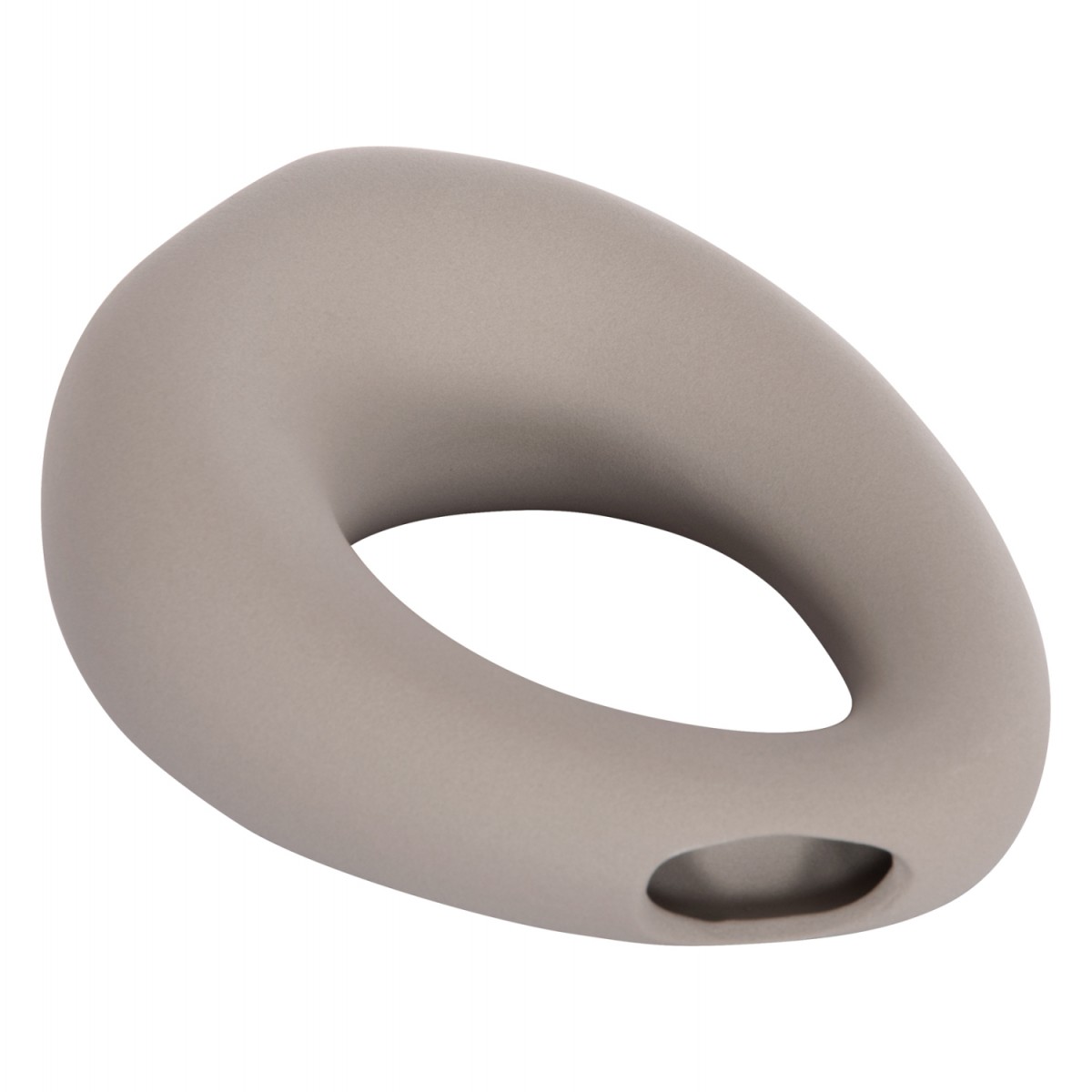 ΕΠΙΤΡΑΠΕΖΙΟ ΚΕΡΑΜΙΚΟ ΔΙΑΚΟΣΜΗΤΙΚΟ ELLIPTO HM4644.03 ΓΚΡΙ ΜΑΤ 16,5x9x20Υεκ