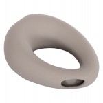 ΕΠΙΤΡΑΠΕΖΙΟ ΚΕΡΑΜΙΚΟ ΔΙΑΚΟΣΜΗΤΙΚΟ ELLIPTO HM4644.03 ΓΚΡΙ ΜΑΤ 16,5x9x20Υεκ