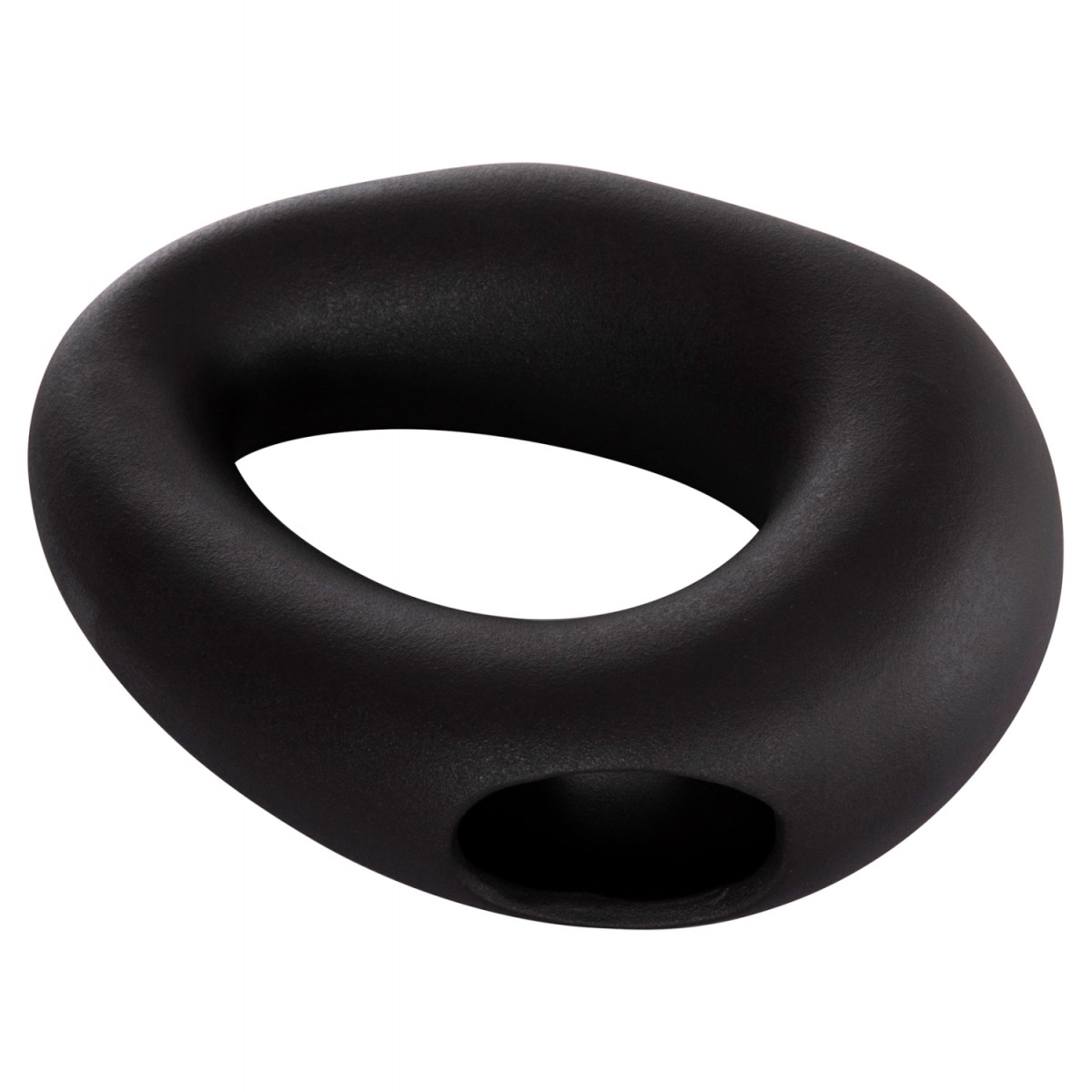 ΕΠΙΤΡΑΠΕΖΙΟ ΚΕΡΑΜΙΚΟ ΔΙΑΚΟΣΜΗΤΙΚΟ ELLIPTO HM4645.02 ΜΑΥΡΟ ΜΑΤ 23x8x16Υ εκ