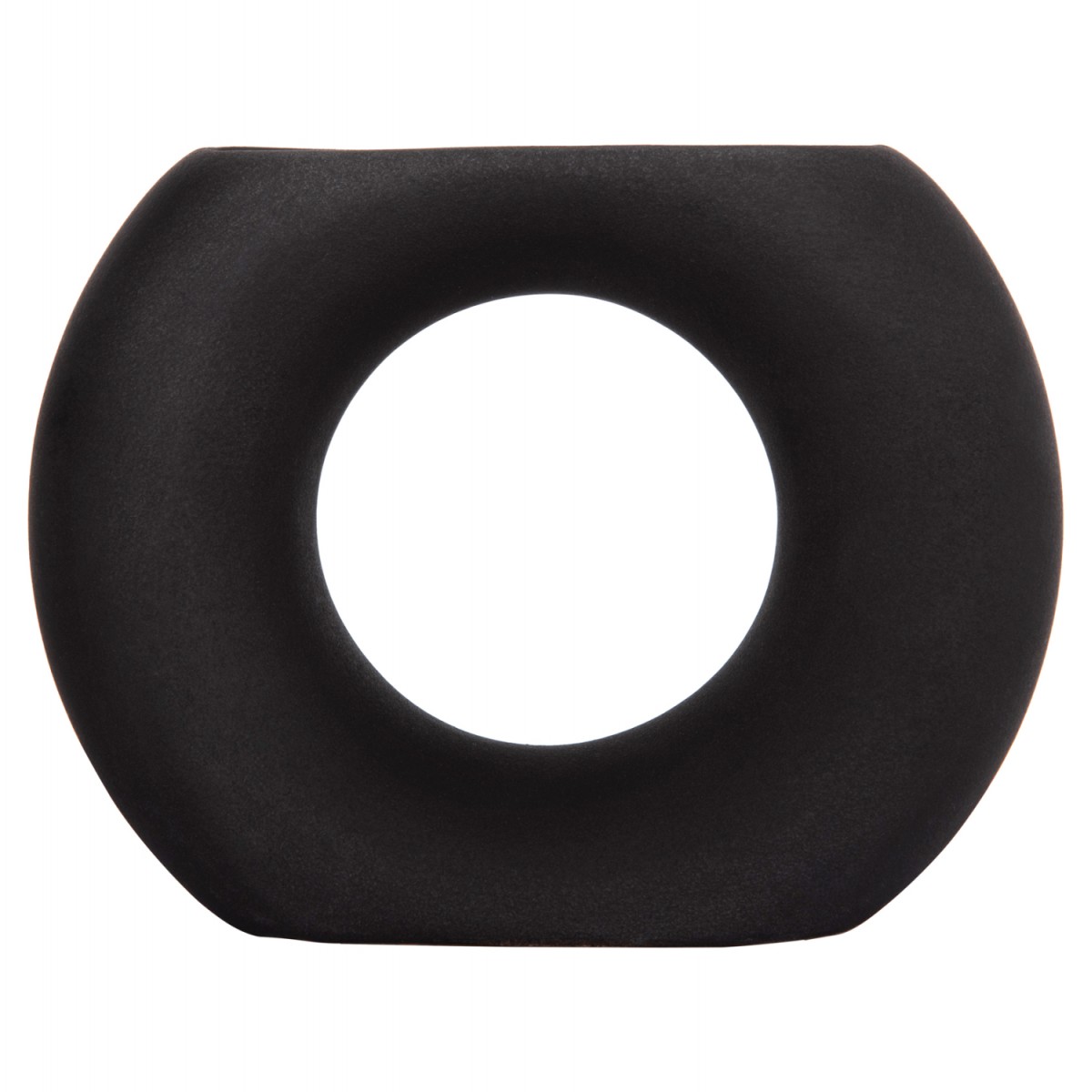 ΕΠΙΤΡΑΠΕΖΙΟ ΚΕΡΑΜΙΚΟ ΔΙΑΚΟΣΜΗΤΙΚΟ ELLIPTO HM4646.02 ΜΑΥΡΟ ΜΑΤ 18x6,5x14Υεκ