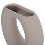 ΕΠΙΤΡΑΠΕΖΙΟ ΚΕΡΑΜΙΚΟ ΔΙΑΚΟΣΜΗΤΙΚΟ ELLIPTO HM4646.03 ΓΚΡΙ ΜΑΤ 18x6,5x14Υεκ