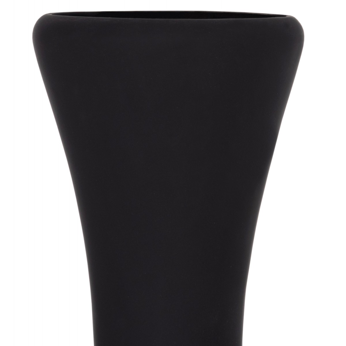 ΔΙΑΚΟΣΜΗΤΙΚΟ ΒΑΖΟ ΔΑΠΕΔΟΥ NEBULA HM4660.01L FIBER CEMENT ΜΑΥΡΟ--ΞΥΛΟ ΤΕΑΚ Φ45x172Υεκ