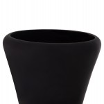 ΔΙΑΚΟΣΜΗΤΙΚΟ ΒΑΖΟ ΔΑΠΕΔΟΥ NEBULA HM4660.01L FIBER CEMENT ΜΑΥΡΟ--ΞΥΛΟ ΤΕΑΚ Φ45x172Υεκ