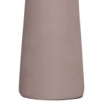 ΔΙΑΚΟΣΜΗΤΙΚΟ ΒΑΖΟ ΔΑΠΕΔΟΥ NEBULA HM4660.05L FIBER CEMENT TAUPE--ΞΥΛΟ ΤΕΑΚ Φ45x172Υεκ