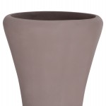 ΔΙΑΚΟΣΜΗΤΙΚΟ ΒΑΖΟ ΔΑΠΕΔΟΥ NEBULA HM4660.05L FIBER CEMENT TAUPE--ΞΥΛΟ ΤΕΑΚ Φ45x172Υεκ