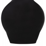 ΔΙΑΚΟΣΜΗΤΙΚΟ ΒΑΖΟ ΔΑΠΕΔΟΥ NEBULA HM4660.01M FIBER CEMENT ΜΑΥΡΟ--ΞΥΛΟ ΤΕΑΚ Φ45x148Υεκ