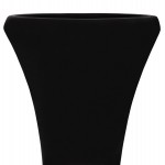 ΔΙΑΚΟΣΜΗΤΙΚΟ ΒΑΖΟ ΔΑΠΕΔΟΥ NEBULA HM4660.01S FIBER CEMENT ΜΑΥΡΟ--ΞΥΛΟ ΤΕΑΚ Φ45x115Υεκ