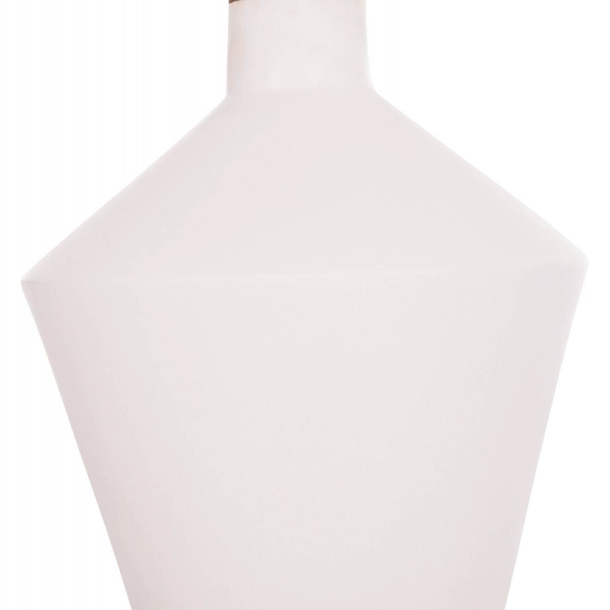 ΔΙΑΚΟΣΜΗΤΙΚΟ ΒΑΖΟ ΔΑΠΕΔΟΥ NEBULA HM4661.02 FIBER CEMENT ΛΕΥΚΟ--ΞΥΛΟ ΤΕΑΚ Φ60x115Υεκ.