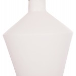 ΔΙΑΚΟΣΜΗΤΙΚΟ ΒΑΖΟ ΔΑΠΕΔΟΥ NEBULA HM4661.02 FIBER CEMENT ΛΕΥΚΟ--ΞΥΛΟ ΤΕΑΚ Φ60x115Υεκ.