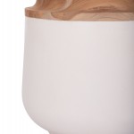 ΔΙΑΚΟΣΜΗΤΙΚΟ ΒΑΖΟ ΔΑΠΕΔΟΥ LINTER HM4662.02L FIBER CEMENT ΛΕΥΚΟ--ΞΥΛΟ ΤΕΑΚ Φ41x47Υεκ.