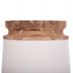 ΔΙΑΚΟΣΜΗΤΙΚΟ ΒΑΖΟ ΔΑΠΕΔΟΥ LINTER HM4662.02L FIBER CEMENT ΛΕΥΚΟ--ΞΥΛΟ ΤΕΑΚ Φ41x47Υεκ.