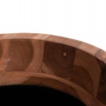 ΔΙΑΚΟΣΜΗΤΙΚΟ ΒΑΖΟ ΔΑΠΕΔΟΥ LINTER HM4662.01L FIBER CEMENT ΜΑΥΡΟ--ΞΥΛΟ ΤΕΑΚ Φ41x47Υεκ.