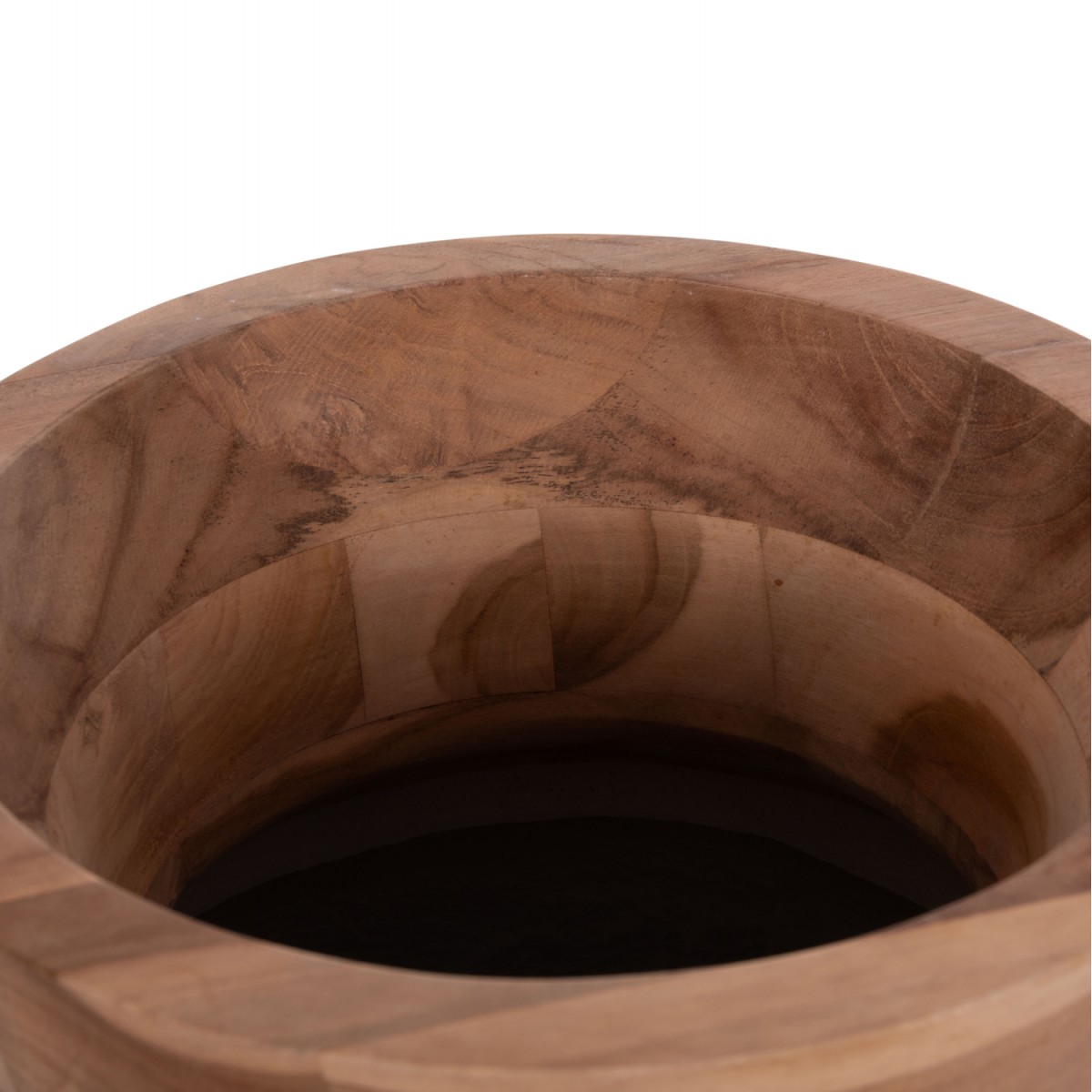 ΔΙΑΚΟΣΜΗΤΙΚΟ ΒΑΖΟ ΔΑΠΕΔΟΥ LINTER HM4662.03S FIBER CEMENT ΓΚΡΙ--ΞΥΛΟ ΤΕΑΚ Φ34x60Υεκ.