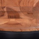 ΔΙΑΚΟΣΜΗΤΙΚΟ ΒΑΖΟ ΔΑΠΕΔΟΥ LINTER HM4662.01S FIBER CEMENT ΜΑΥΡΟ--ΞΥΛΟ ΤΕΑΚ Φ34x60Υεκ.