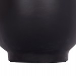 ΔΙΑΚΟΣΜΗΤΙΚΟ ΒΑΖΟ ΔΑΠΕΔΟΥ LINTER HM4662.01S FIBER CEMENT ΜΑΥΡΟ--ΞΥΛΟ ΤΕΑΚ Φ34x60Υεκ.