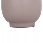 ΔΙΑΚΟΣΜΗΤΙΚΟ ΒΑΖΟ ΔΑΠΕΔΟΥ LINTER HM4662.05S FIBER CEMENT ΓΚΡΙ ΜΑΤ--ΞΥΛΟ ΤΕΑΚ Φ34x60Υεκ