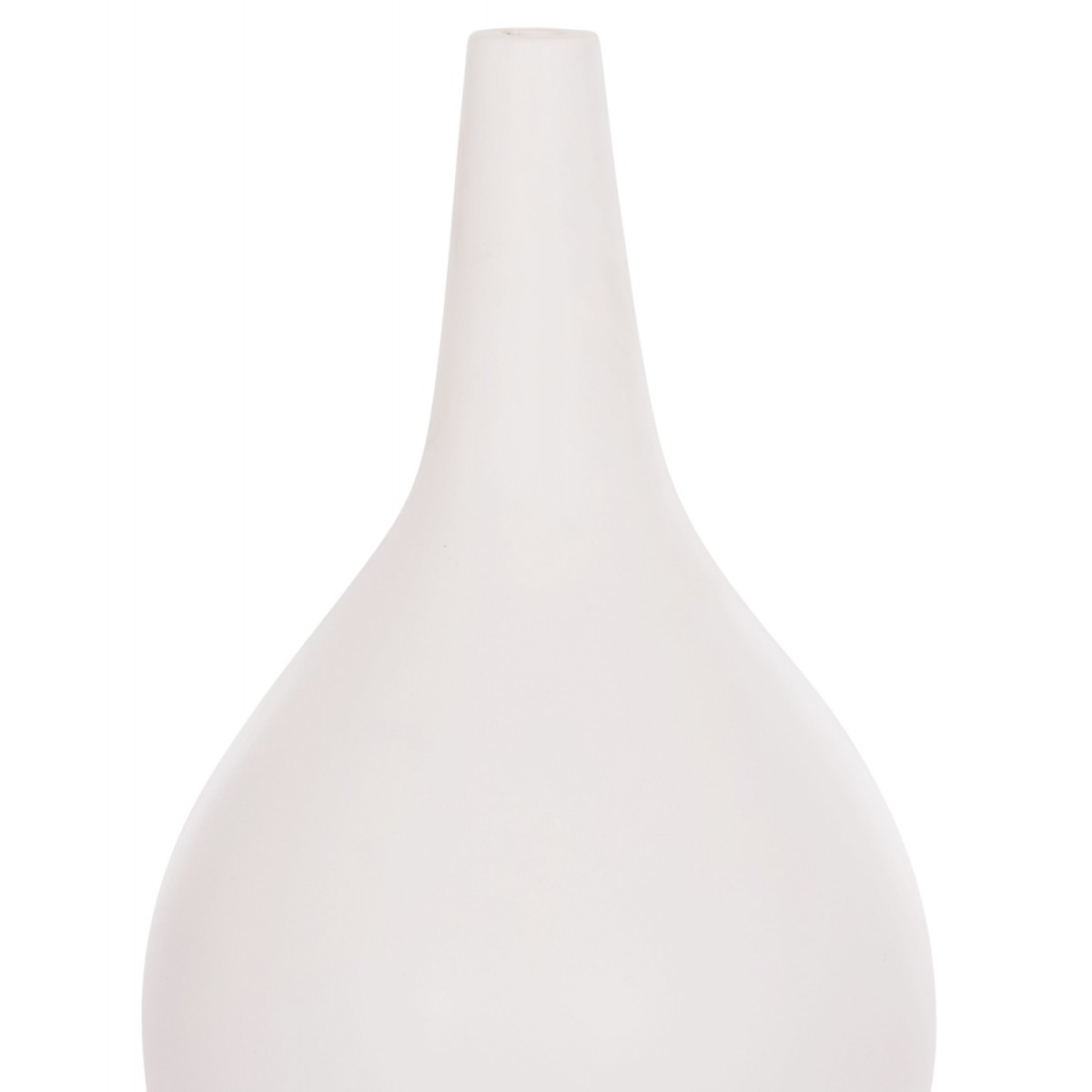 ΕΠΙΤΡΑΠΕΖΙΟ ΔΙΑΚΟΣΜΗΤΙΚΟ ΒΑΖΟ DENI HM4663.02L FIBER CEMENT ΣΕ ΛΕΥΚΟ--Φ26x39Υεκ