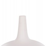 ΕΠΙΤΡΑΠΕΖΙΟ ΔΙΑΚΟΣΜΗΤΙΚΟ ΒΑΖΟ DENI HM4663.02M FIBER CEMENT ΣΕ ΛΕΥΚΟ--Φ30x29.5Υεκ