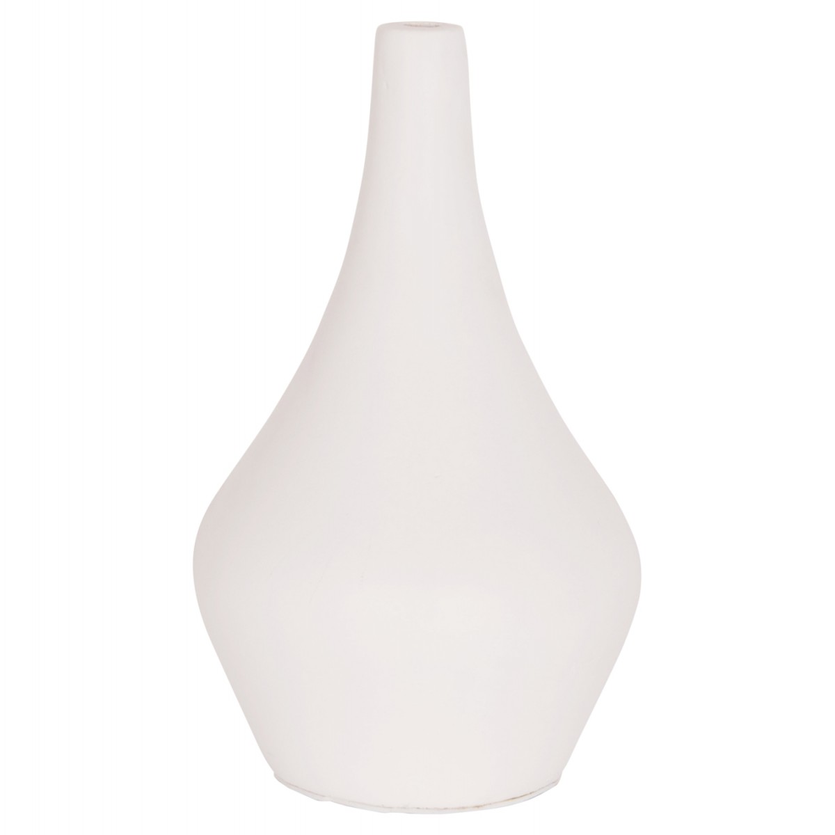 ΕΠΙΤΡΑΠΕΖΙΟ ΔΙΑΚΟΣΜΗΤΙΚΟ ΒΑΖΟ DENI HM4663.02S FIBER CEMENT ΣΕ ΛΕΥΚΟ--Φ15x27Υεκ.