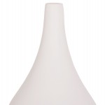 ΕΠΙΤΡΑΠΕΖΙΟ ΔΙΑΚΟΣΜΗΤΙΚΟ ΒΑΖΟ DENI HM4663.02S FIBER CEMENT ΣΕ ΛΕΥΚΟ--Φ15x27Υεκ.