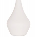 ΕΠΙΤΡΑΠΕΖΙΟ ΔΙΑΚΟΣΜΗΤΙΚΟ ΒΑΖΟ DENI HM4663.02S FIBER CEMENT ΣΕ ΛΕΥΚΟ--Φ15x27Υεκ.