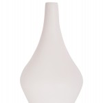 ΕΠΙΤΡΑΠΕΖΙΟ ΔΙΑΚΟΣΜΗΤΙΚΟ ΒΑΖΟ DENI HM4663.02S FIBER CEMENT ΣΕ ΛΕΥΚΟ--Φ15x27Υεκ.