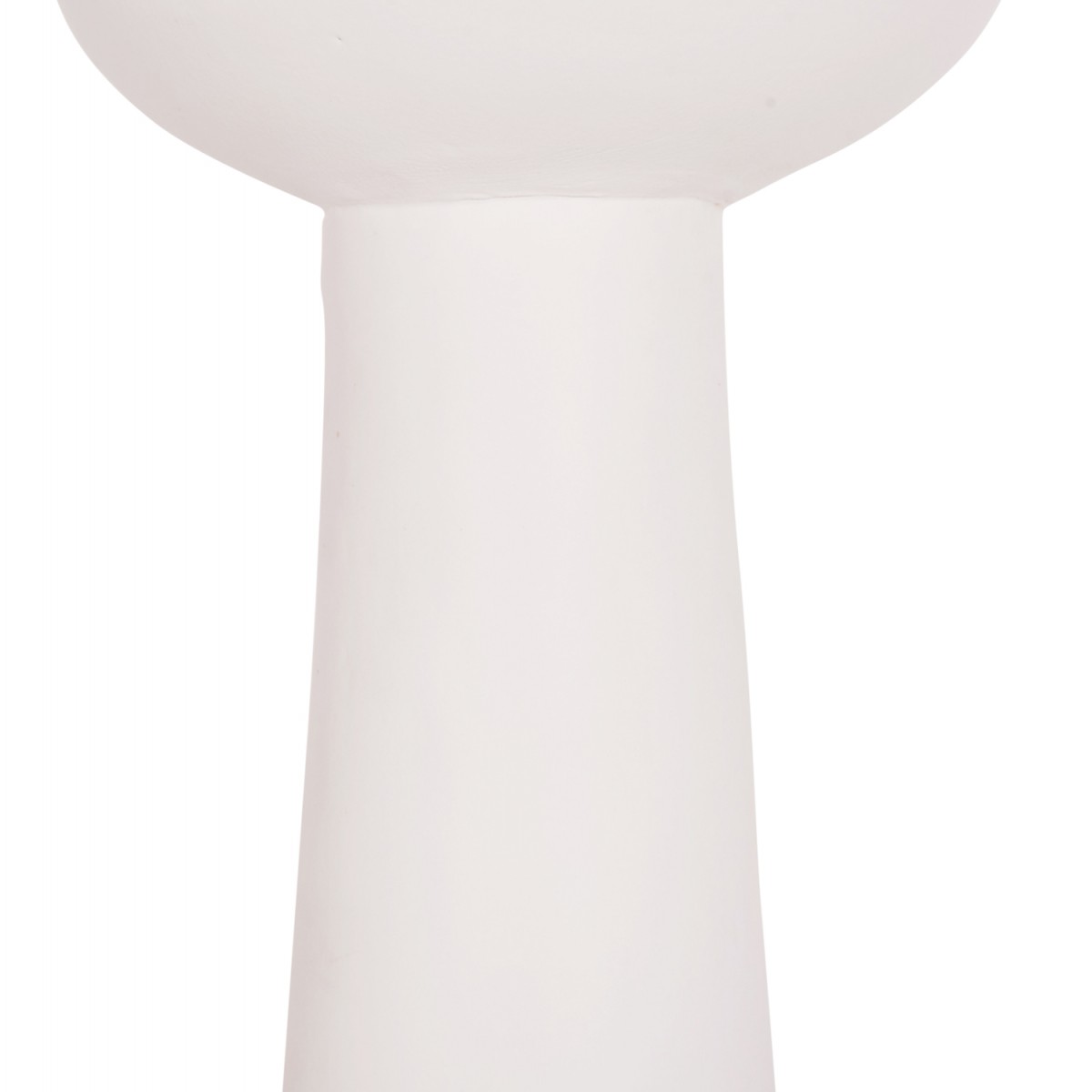 ΕΠΙΤΡΑΠΕΖΙΟ ΔΙΑΚΟΣΜΗΤΙΚΟ ΒΑΖΟ LEKKAN HM4664.02L ΤΕΡΑΚΟΤΑ ΣΕ ΛΕΥΚΟ--Φ18x38Υεκ.