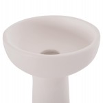 ΕΠΙΤΡΑΠΕΖΙΟ ΔΙΑΚΟΣΜΗΤΙΚΟ ΒΑΖΟ LEKKAN HM4664.02L ΤΕΡΑΚΟΤΑ ΣΕ ΛΕΥΚΟ--Φ18x38Υεκ.