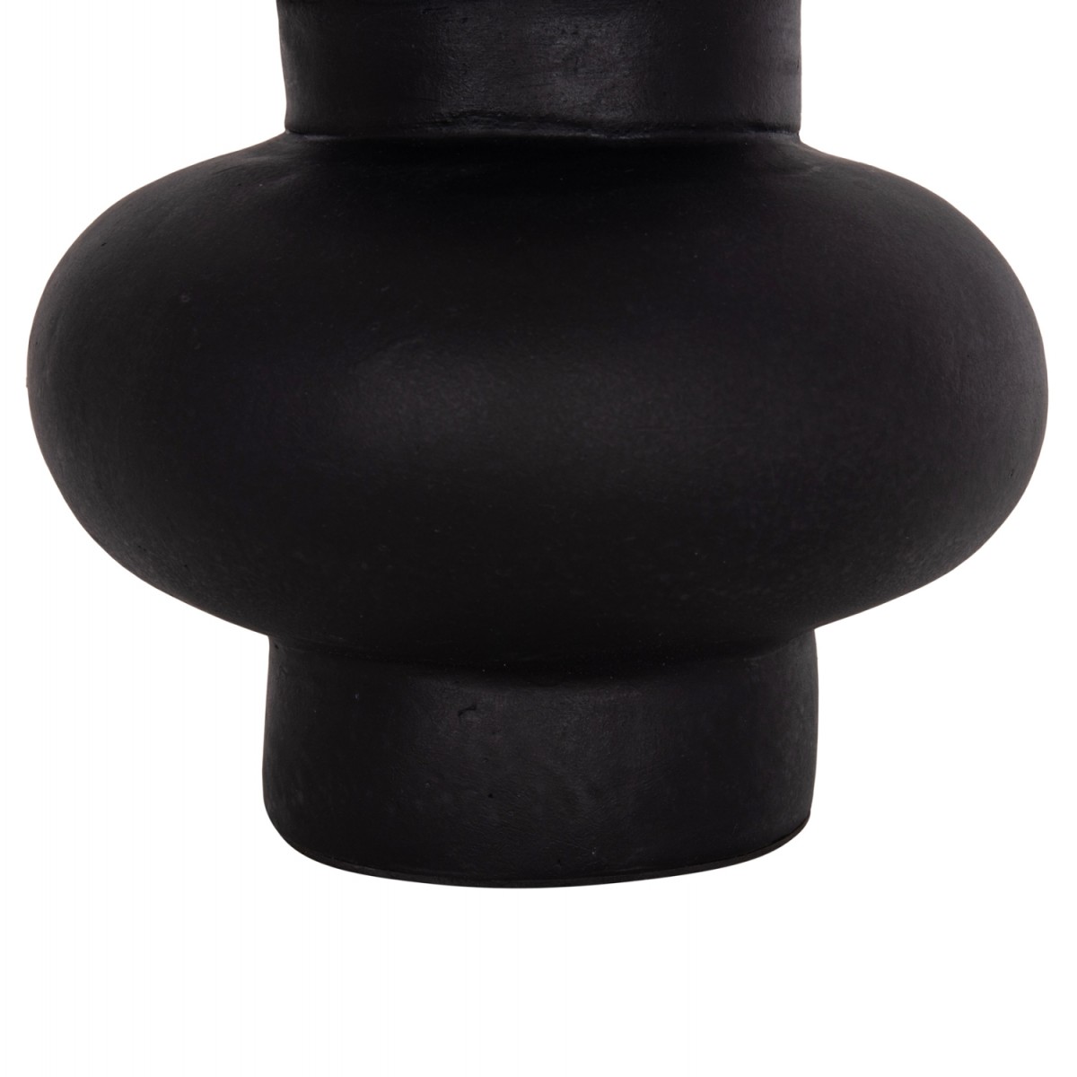 ΕΠΙΤΡΑΠΕΖΙΟ ΔΙΑΚΟΣΜΗΤΙΚΟ ΒΑΖΟ LEMA HM4664.01M ΤΕΡΑΚΟΤΑ ΣΕ ΜΑΥΡΟ--Φ22x29Υεκ.