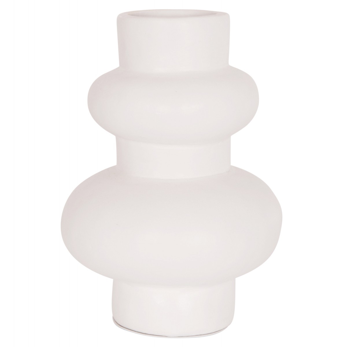 ΕΠΙΤΡΑΠΕΖΙΟ ΔΙΑΚΟΣΜΗΤΙΚΟ ΒΑΖΟ LEMA HM4664.02M ΤΕΡΑΚΟΤΑ ΣΕ ΛΕΥΚΟ--Φ22x29Υεκ.