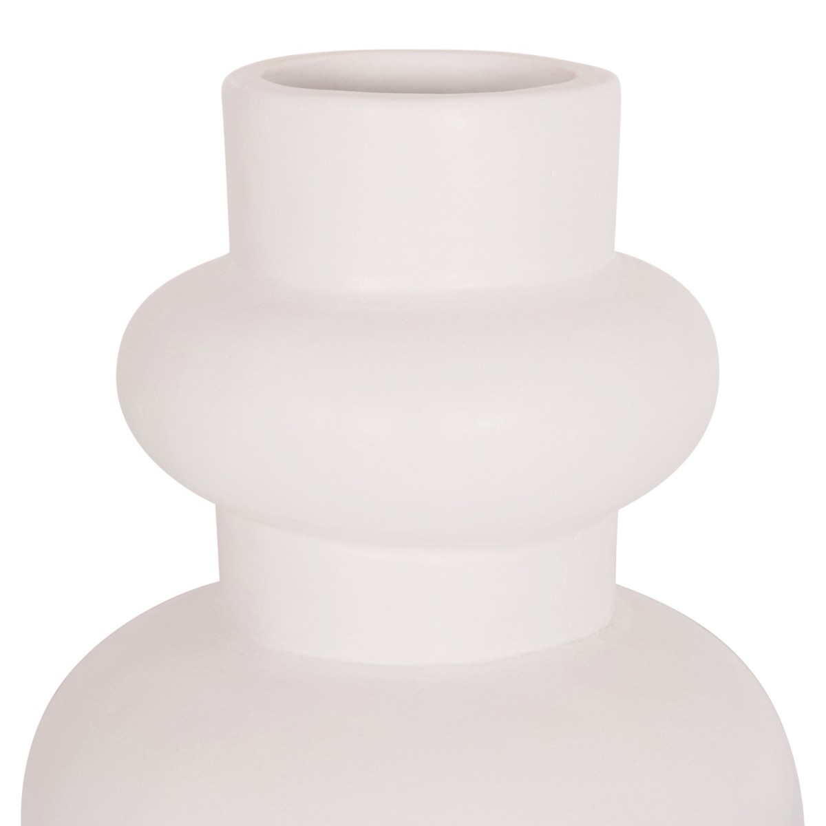 ΕΠΙΤΡΑΠΕΖΙΟ ΔΙΑΚΟΣΜΗΤΙΚΟ ΒΑΖΟ LEMA HM4664.02M ΤΕΡΑΚΟΤΑ ΣΕ ΛΕΥΚΟ--Φ22x29Υεκ.