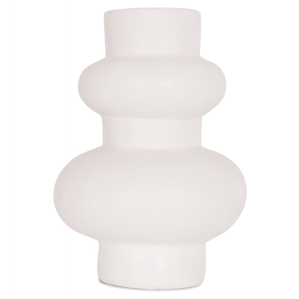 ΕΠΙΤΡΑΠΕΖΙΟ ΔΙΑΚΟΣΜΗΤΙΚΟ ΒΑΖΟ LEMA HM4664.02M ΤΕΡΑΚΟΤΑ ΣΕ ΛΕΥΚΟ--Φ22x29Υεκ.