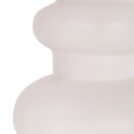 ΕΠΙΤΡΑΠΕΖΙΟ ΔΙΑΚΟΣΜΗΤΙΚΟ ΒΑΖΟ LEMA HM4664.02M ΤΕΡΑΚΟΤΑ ΣΕ ΛΕΥΚΟ--Φ22x29Υεκ.