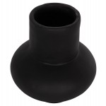 ΕΠΙΤΡΑΠΕΖΙΟ ΔΙΑΚΟΣΜΗΤΙΚΟ ΒΑΖΟ LEMA HM4664.01S ΤΕΡΑΚΟΤΑ ΣΕ ΜΑΥΡΟ--Φ22x22Υεκ.