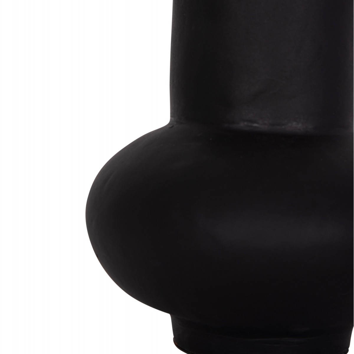 ΕΠΙΤΡΑΠΕΖΙΟ ΔΙΑΚΟΣΜΗΤΙΚΟ ΒΑΖΟ LEMA HM4664.01S ΤΕΡΑΚΟΤΑ ΣΕ ΜΑΥΡΟ--Φ22x22Υεκ.