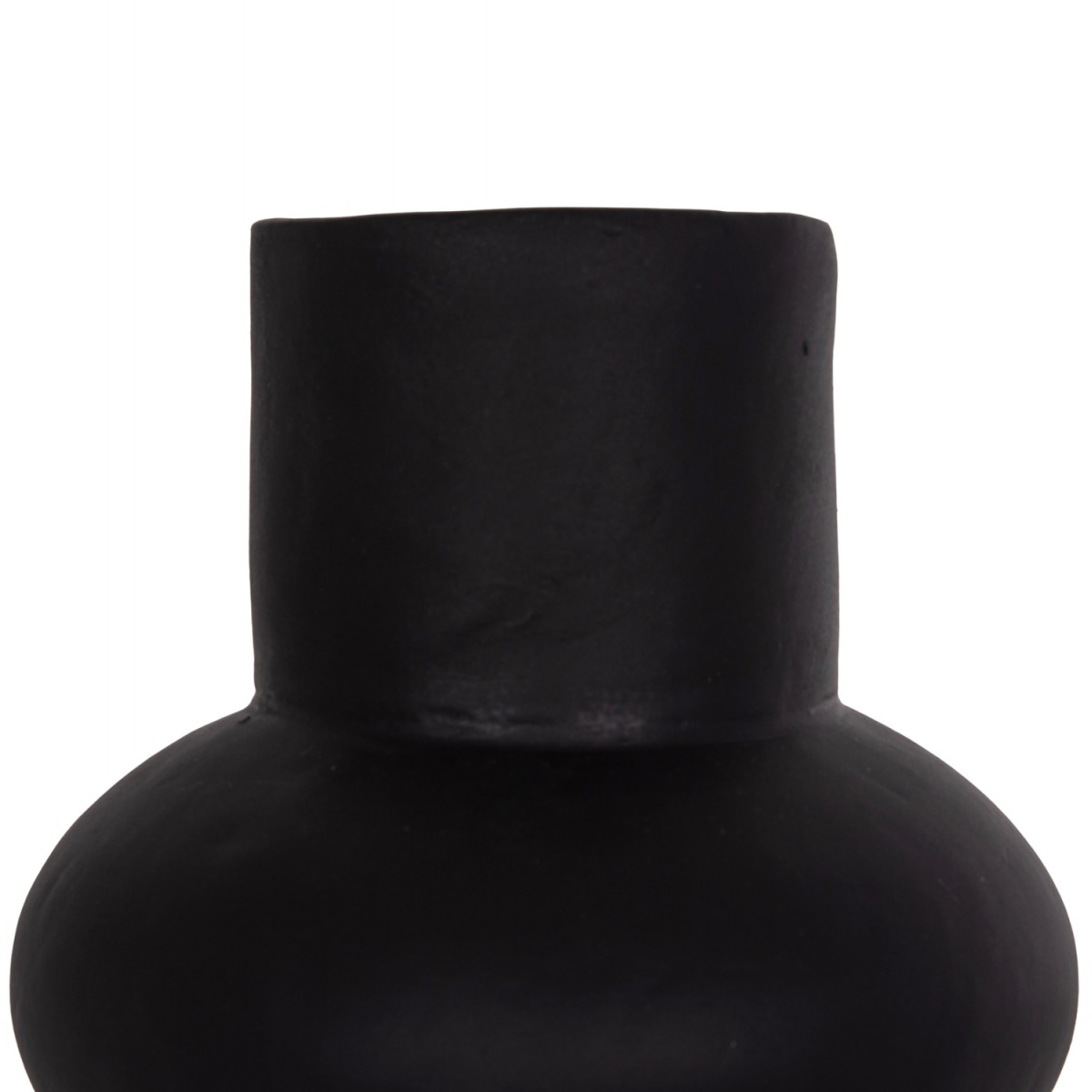 ΕΠΙΤΡΑΠΕΖΙΟ ΔΙΑΚΟΣΜΗΤΙΚΟ ΒΑΖΟ LEMA HM4664.01S ΤΕΡΑΚΟΤΑ ΣΕ ΜΑΥΡΟ--Φ22x22Υεκ.