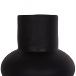 ΕΠΙΤΡΑΠΕΖΙΟ ΔΙΑΚΟΣΜΗΤΙΚΟ ΒΑΖΟ LEMA HM4664.01S ΤΕΡΑΚΟΤΑ ΣΕ ΜΑΥΡΟ--Φ22x22Υεκ.