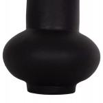 ΕΠΙΤΡΑΠΕΖΙΟ ΔΙΑΚΟΣΜΗΤΙΚΟ ΒΑΖΟ LEMA HM4664.01S ΤΕΡΑΚΟΤΑ ΣΕ ΜΑΥΡΟ--Φ22x22Υεκ.