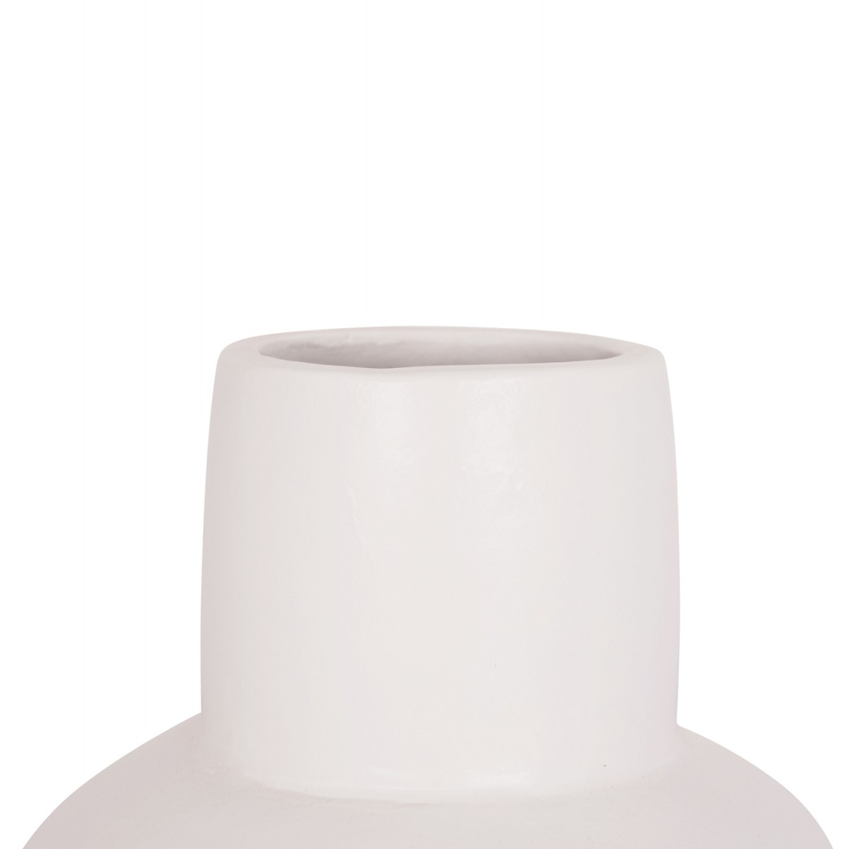 ΕΠΙΤΡΑΠΕΖΙΟ ΔΙΑΚΟΣΜΗΤΙΚΟ ΒΑΖΟ LEMA HM4664.02S ΤΕΡΑΚΟΤΑ ΣΕ ΛΕΥΚΟ--Φ22x22Υεκ.