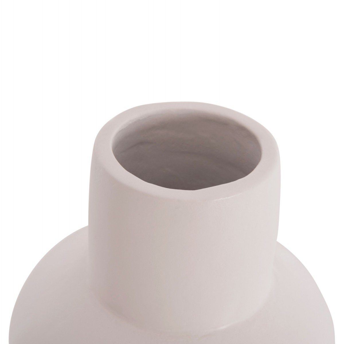 ΕΠΙΤΡΑΠΕΖΙΟ ΔΙΑΚΟΣΜΗΤΙΚΟ ΒΑΖΟ LEMA HM4664.02S ΤΕΡΑΚΟΤΑ ΣΕ ΛΕΥΚΟ--Φ22x22Υεκ.