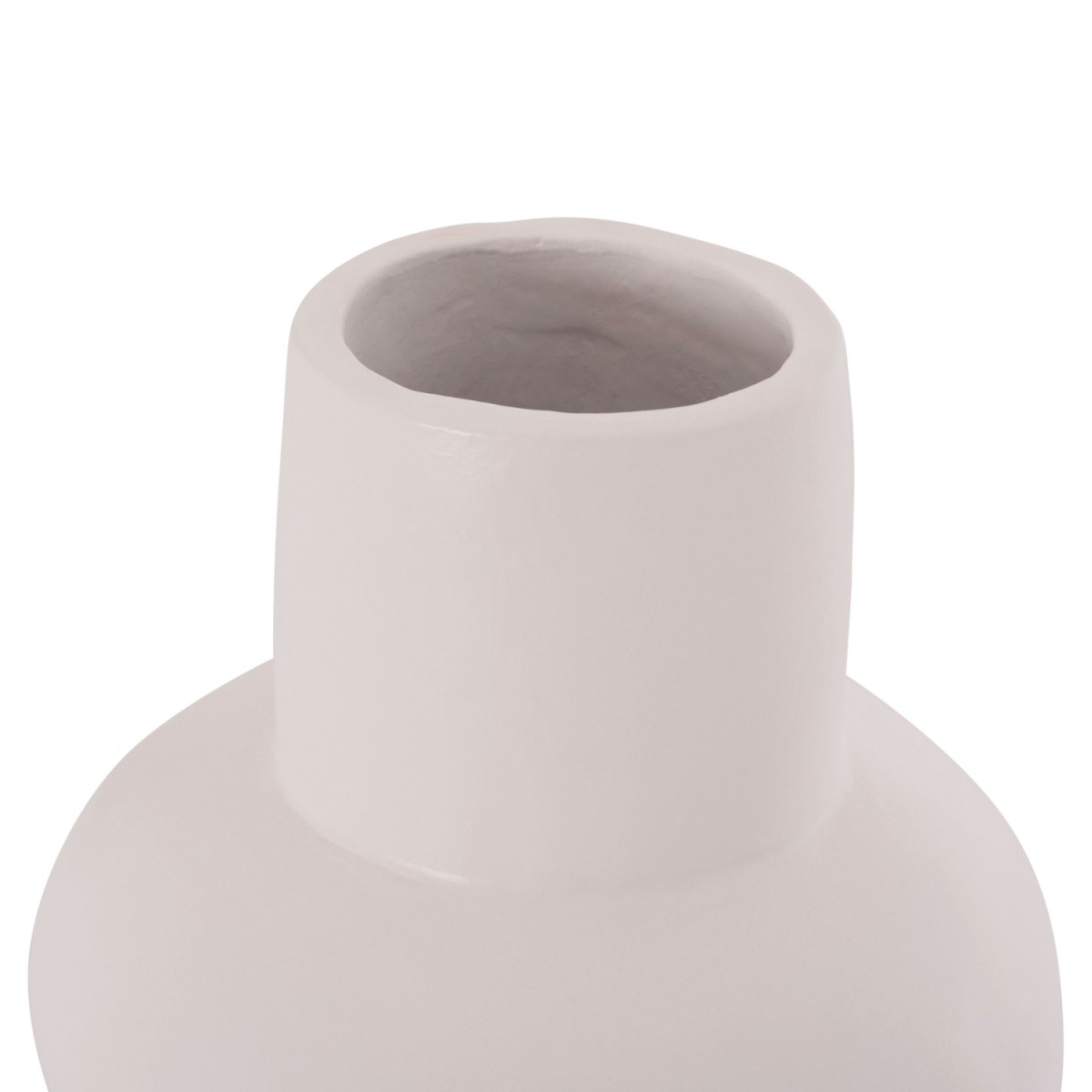 ΕΠΙΤΡΑΠΕΖΙΟ ΔΙΑΚΟΣΜΗΤΙΚΟ ΒΑΖΟ LEMA HM4664.02S ΤΕΡΑΚΟΤΑ ΣΕ ΛΕΥΚΟ--Φ22x22Υεκ.